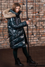 Пальто для девочки GnK ЗС-880 превью фото