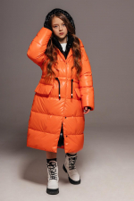 Пальто для девочки GnK ЗС-959 превью фото